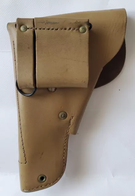 Militaria Ancien Etui Pistolet Holster Cuir Armee Francaise Port A Prix Coûtant 3