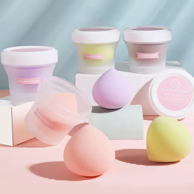 Makeup Beauty Powder Puff Blender Storage Rack Egg Sponge Drying Stand Holder