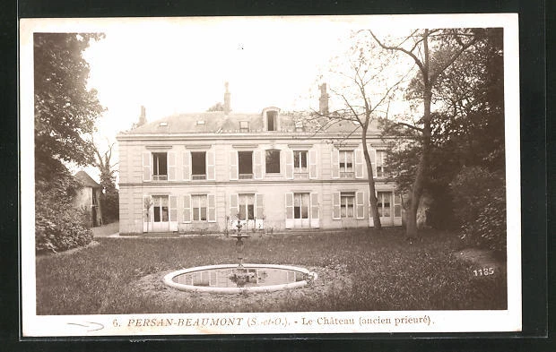 CPA Persan-Beaumont, Le Château ancien prieuré