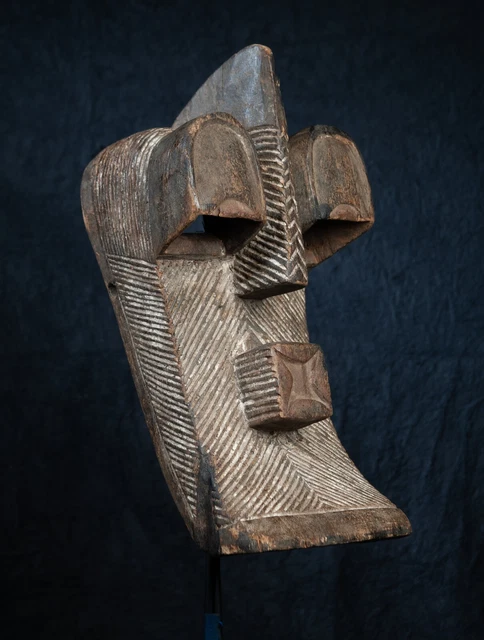 Songye, Kifwebe Mask, Democratic Republic of Congo, Central African Tribal Art,