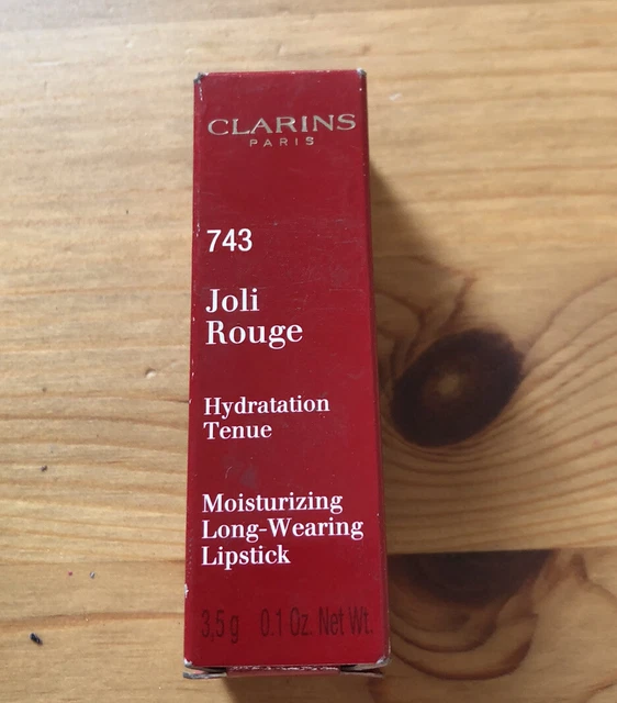 Clarins Joli Rouge Rossetto Idratante Lungo Indossazione 3,5g 743 ROSSO CILIEGIA