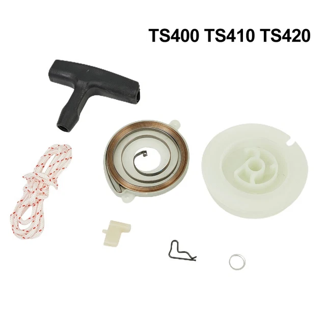 Recoil Starter Repair Kit W/Handle Rope For Stihl Cut Off Saw TS400/TS410/TS420/