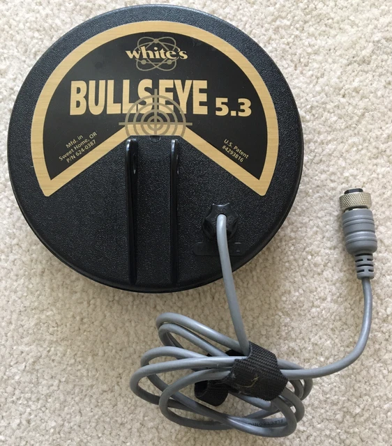 WHITES METAL DETECTOR Coil BULLS EYE 5.3 Tested Working 6 1/2” Across
