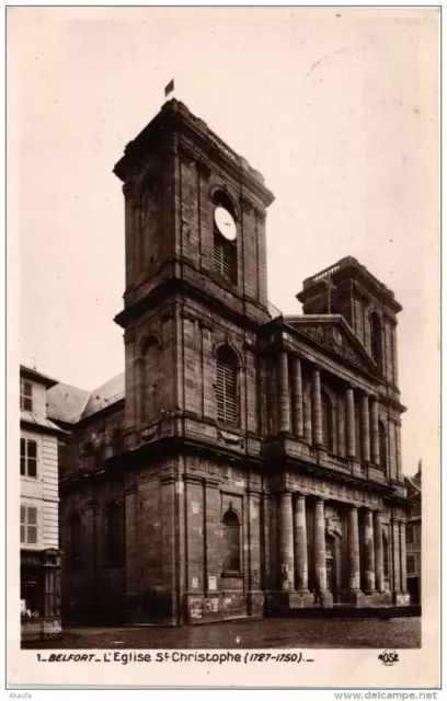 CPA AK BELFORT L'Église St-Christophe (722120)