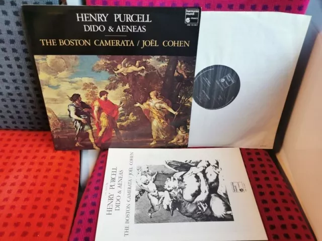 PURCELL: Dido & Aeneas   d'Anna Fortunato Cohen / HM Germany stereo LP NM