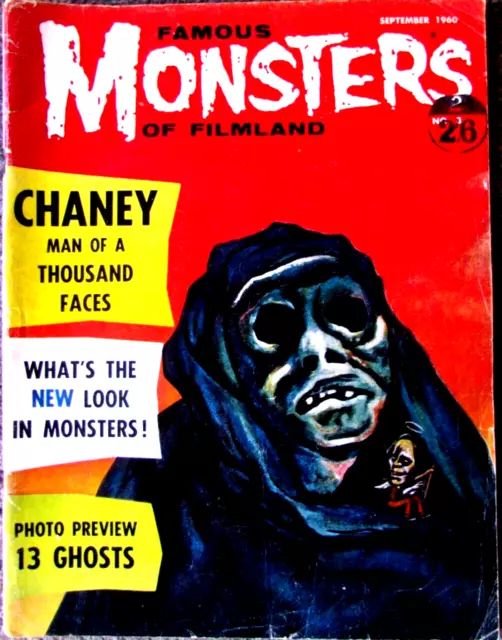 Warren Magazine Famous Monsters Of Filmland #8 Vg Condition