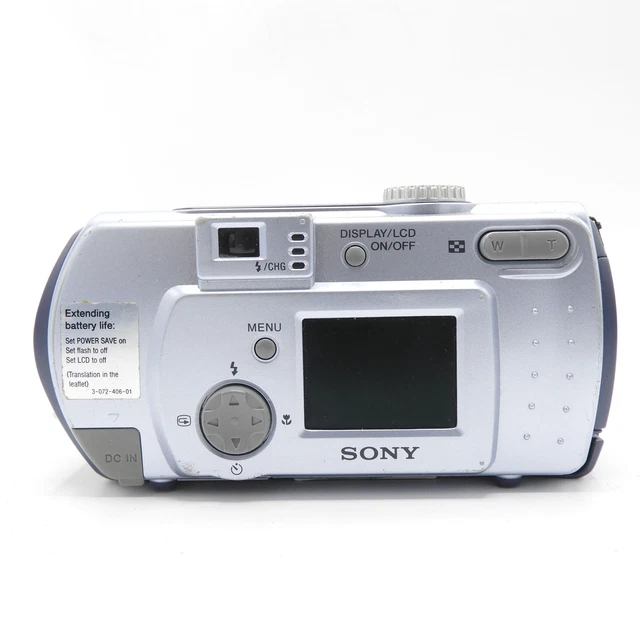 SONY CYBERSHOT DSCP30 Digital Camera 4.1MP 3x Zoom Y2K Digicam