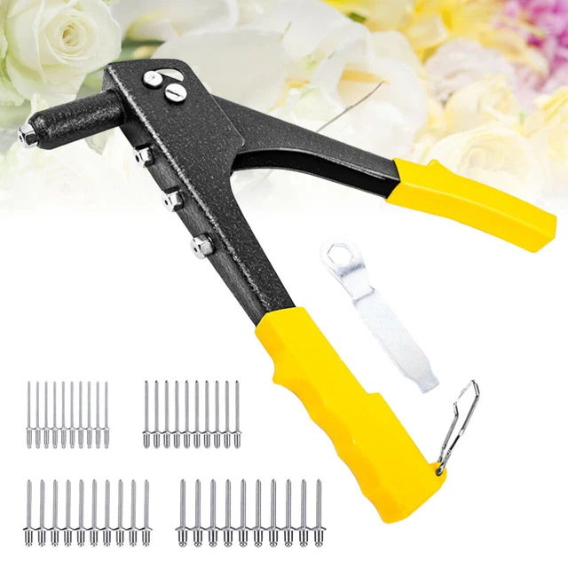 Strumento Manuale Riparazioni Set Pistola Per Rivetti In Plastica 41 Pezzi Con 40 Rivetti Strumento Manuale 329402 - Foto 11