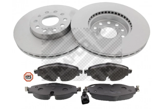 Set freni a disco Mapco 47839HPS HPS anteriore per VW GOLF 7 5G1 BQ1 BE1 A3
