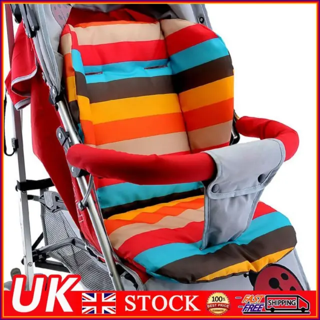Rainbow Baby Stroller Buggies Pads Seat Chair Cushion Thickening Cart Pads