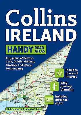 (Good)-Handy Road Atlas Ireland (International Road Atlases) (Paperback)-Collins