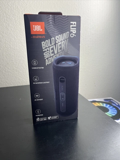 JBL Flip 6 Portable Bluetooth Portable Speaker System - Black