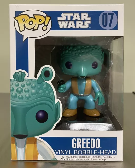Funko Pop Star Wars Greedo #07 Blue Vaulted JJL 110118 Hard Stack