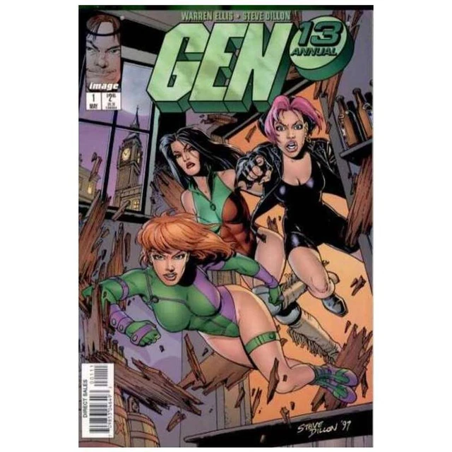 Gen 13 (1995 series) Annual #1 in Near Mint + condition. WildStorm comics [r.
