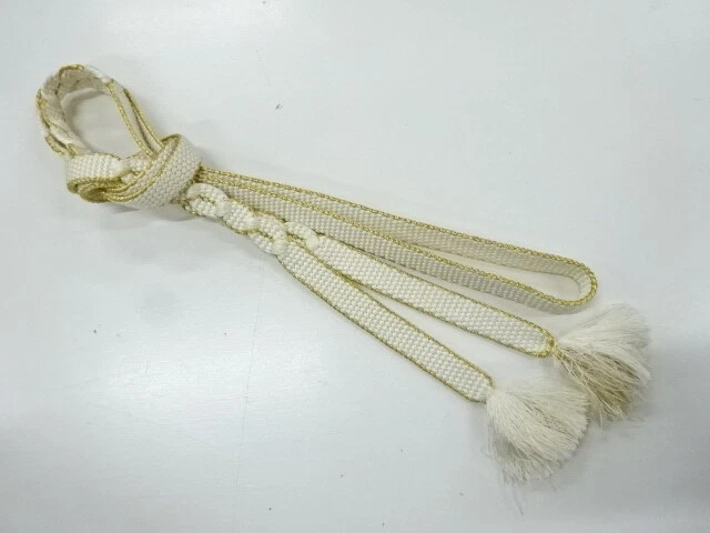 6453485: Japanese Kimono / Vintage Hand-Tied Obijime Cord