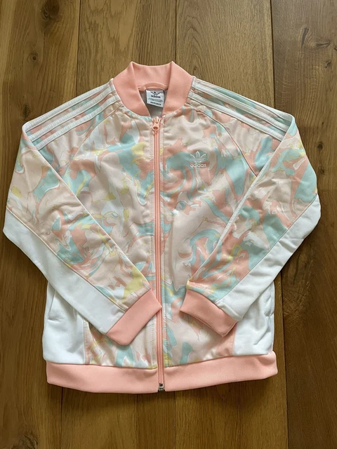Girls Adidas tracksuit jacket Size 9-10 Years