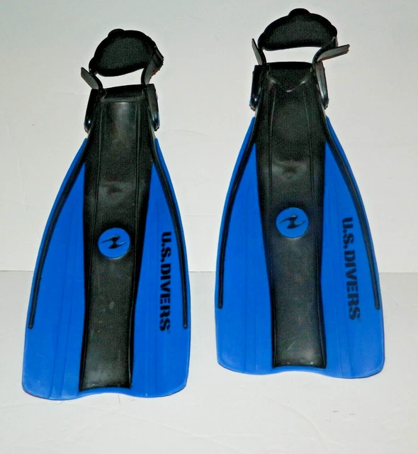 AQUA LUNG US Divers Rocket Fin Diving Fins Scuba Gear s/md jr. size 9