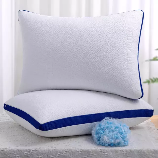 2 Pack Shredded Memory Foam Pillows