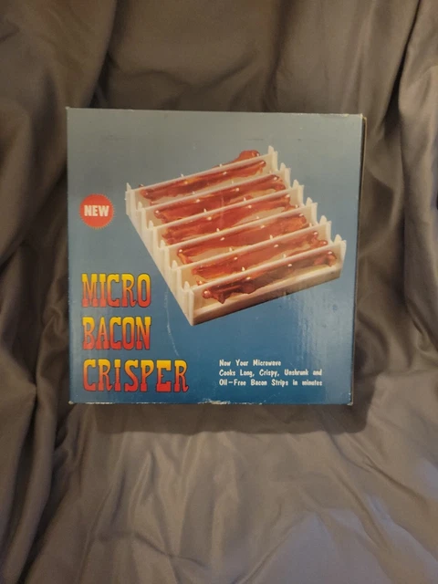 Microwave Bacon Crisper , Bacon Wave Cooker, quick and easy Bacon cooker