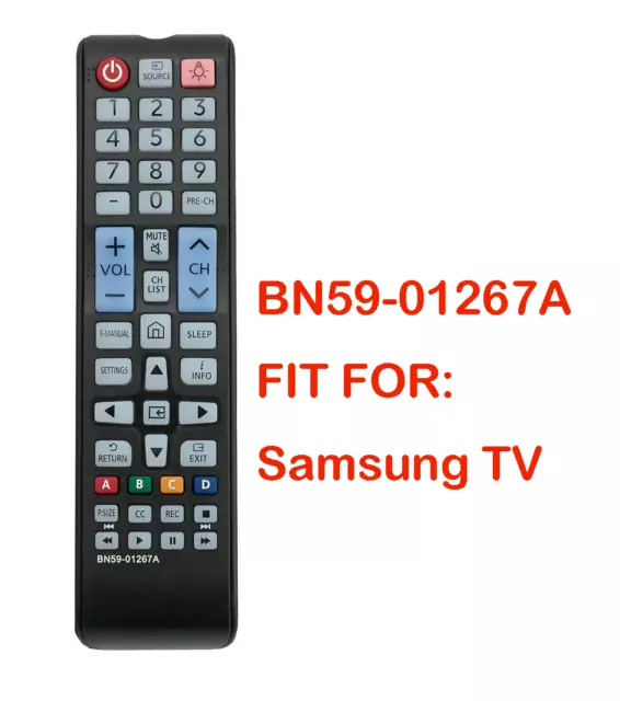 BN59-01267A Replace Remote Control for Samsung Smart TV UN43NU6900FXZA UN40M5300