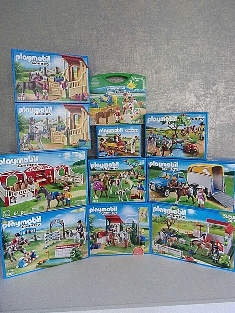  PLAYMOBIL COUNTRY PONY Farm / Ponyhof Pony Yard - Set's for Selection Bildidee 