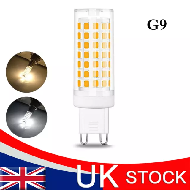 LED Glühbirne 7W 220V G9 LED Mais Licht Strahler Kronleuchter ersetzen Halogenlampe UK