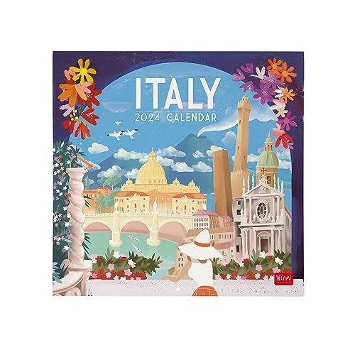 Legami Calendrier De Table 2026 Aphorismes - Base Bois, 12 Mois Anglais, Carton 300g/m²