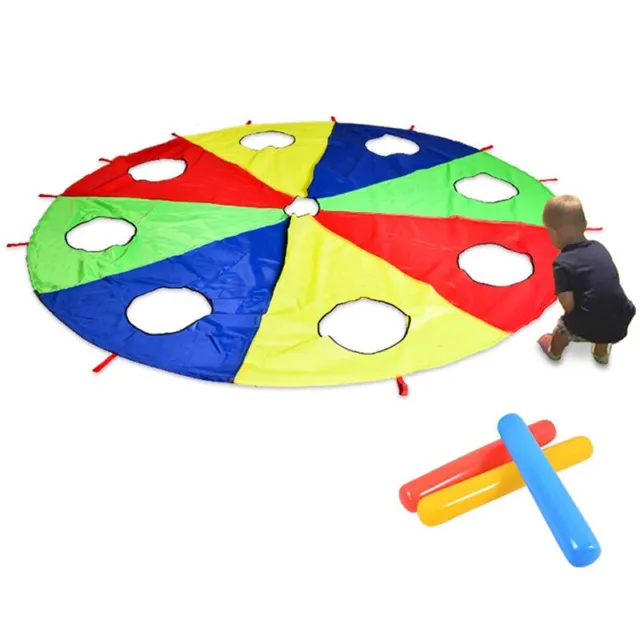 Parachute Parachute 6 Feet, Play Parachute Outdoor Game (W Mouse) Activity2445