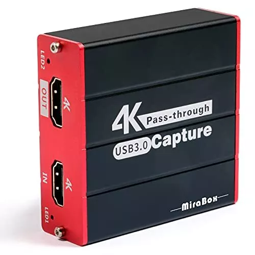 HDMI Karte 4K Grabber-Full HD 1080p Video Capture Device,USB-Videoaufnahmekarte