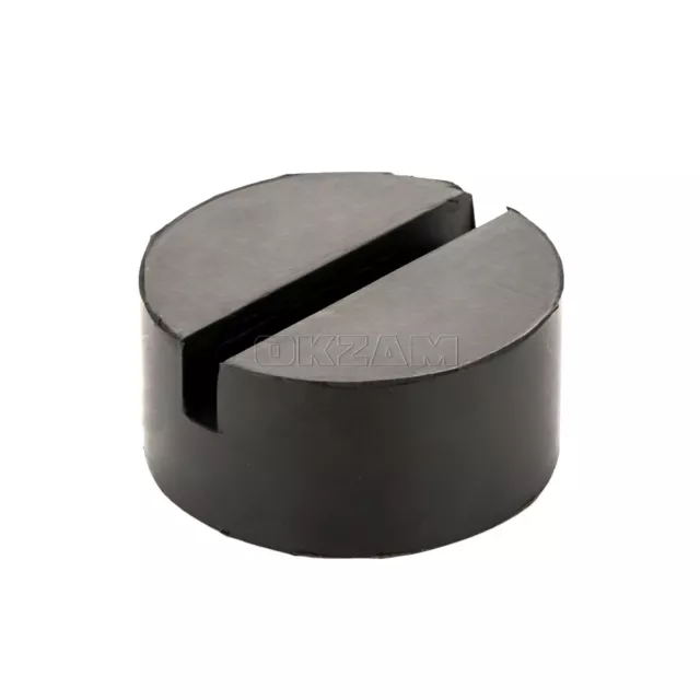 4x Cric de Véhicule 75x35 MM Rond Caoutchouc Adaptateur Bloc en pour volvo 3