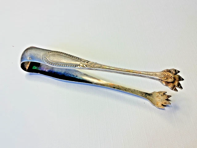 Pince à Sucre Christofle Delafossé – Métal Argenté – Orfèvrerie Française – 12,5 Cm – Occasion