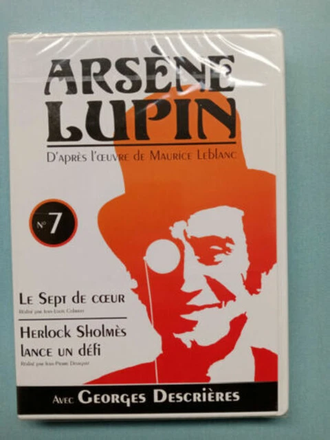 Arsène Lupin DVD N°7 - Le sept de coeur, Herlock Sholmes lance un défi/ DVD