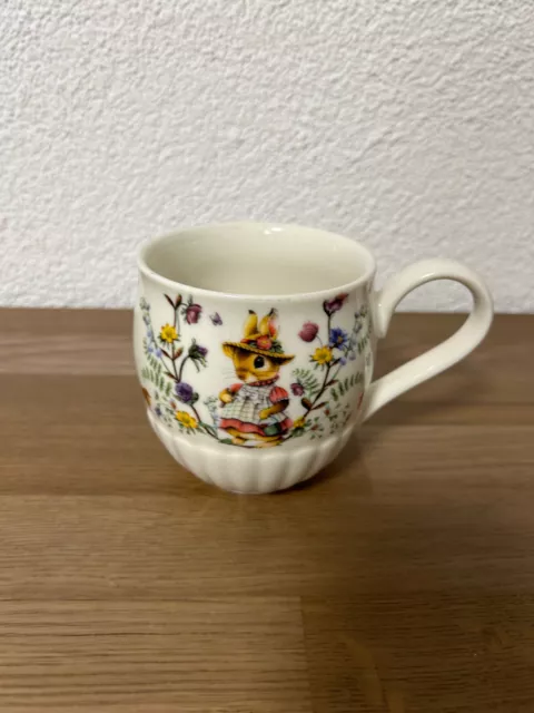 Villeroy & Boch Becher mit Henkel 0,44L - Motiv Ostern: Hase Paul und Häsin Anna