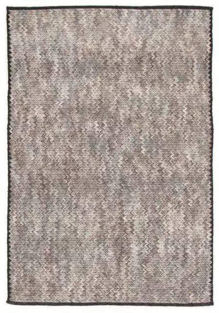 Modern Rug Flatweave Rhythm Jazz Smoke Floor Carpet Cover Mat Shag Pile Decor