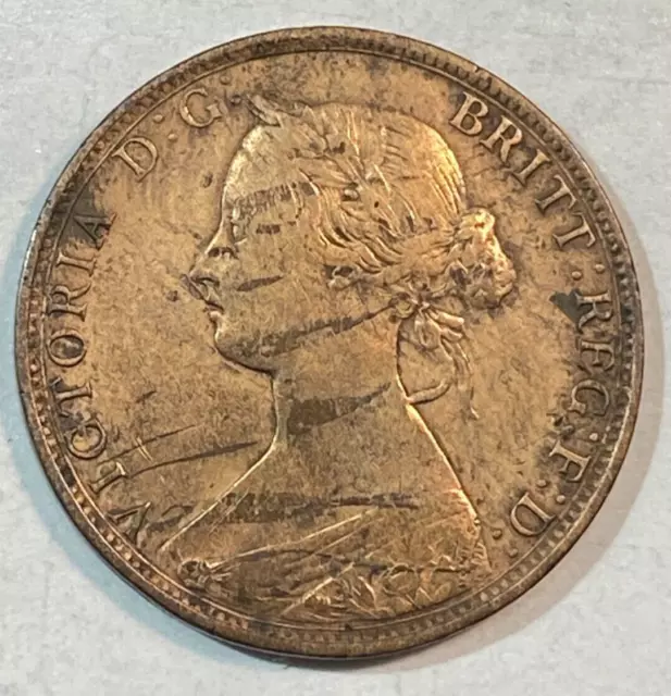1864 Short 6 New Brunswick Large Cent VF KM-6 CHRC