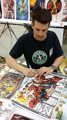 DARK PHOENIX Art Print HAND SIGNED Jamie Tyndall w COA X-Men 2