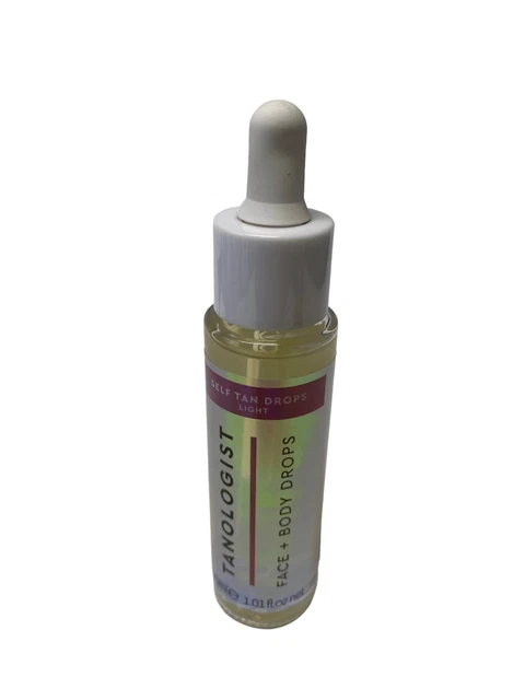 Tanologist Face + Body Drops Self-tan in Light 1oz