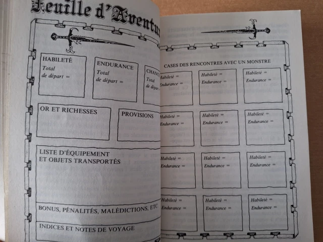 LA COURONNE DES Rois Livre dont vous êtes le héros LDVELH Sorcellerie
