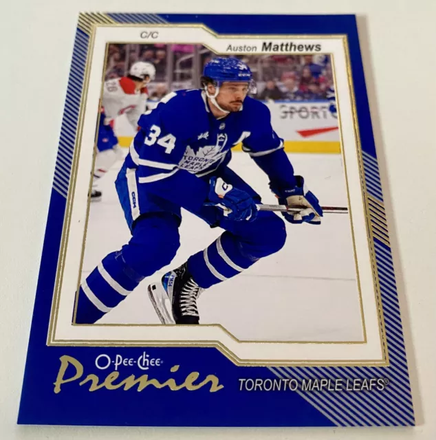 2023-24 OPC o-pee-chee Premier AUSTON MATTHEWS P-44 LEAFS