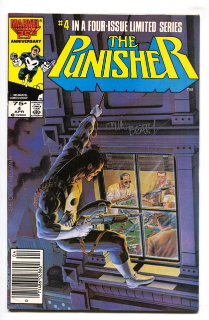 Punisher Limited Series #4  1986 - Marvel  -VF/NM - Comic Book