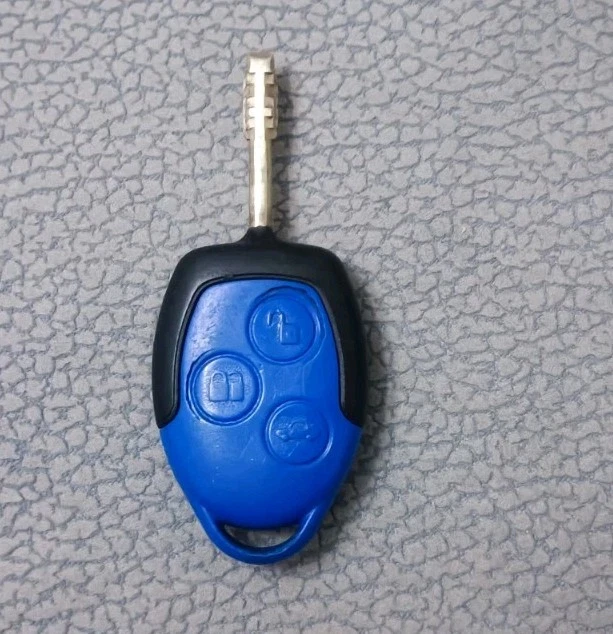 FORD TRANSIT 3 Button Remote Key Fob Mk7 Tipper Van. Blue Tested ...