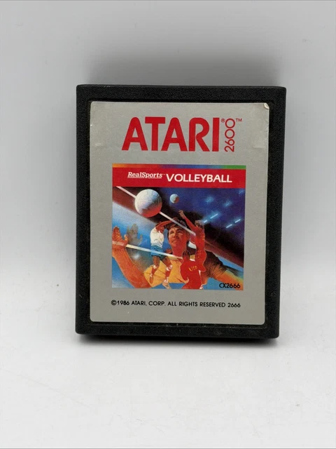 Jeu Atari 2600 Football Realsports Soccer - Version PAL (N°8415S) - Loose, étiquette Abîmée