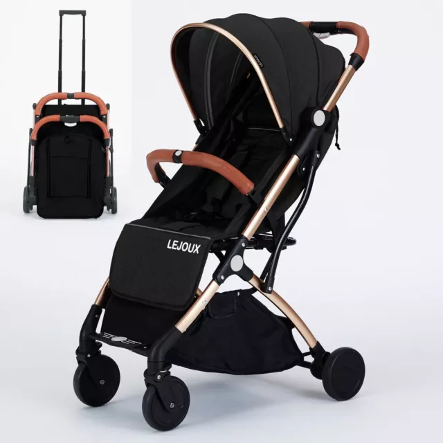 Brandneu Lejoux Kinderwagen faltbar & leicht Reisekinderwagen UK