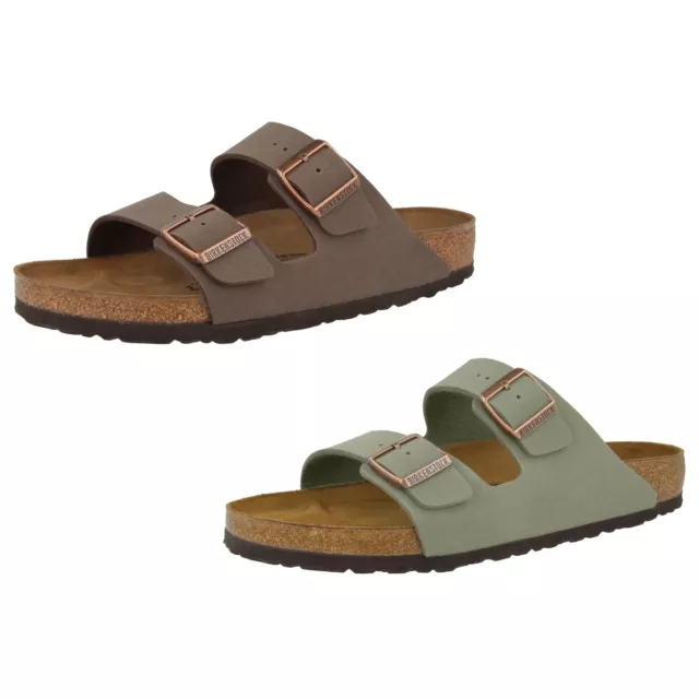 Birkenstock Arizona Birko-Flor Nubuk normal Unisex Sandaletten Sommerschuhe