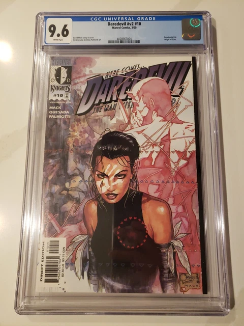 Daredevil 10 CGC 9.6 Marvel Comics 2000 Origin Echo and 1st cover