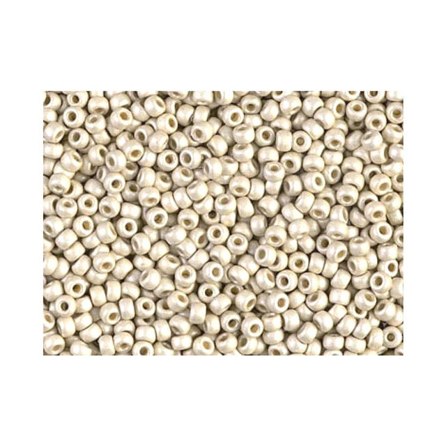 BULK 50g Toho 11/0 Japanese Glass Seed Beads Silver Matte Metallic PermaFinish BULK 50g Toho 11/0 Japanese Glass Seed Beads Silver Matte Metallic PermaFinish