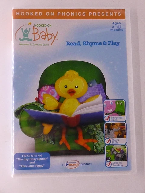 HOOKED ON BABY Read Rhyme & Cuddle New DVD Hooked On Phonics