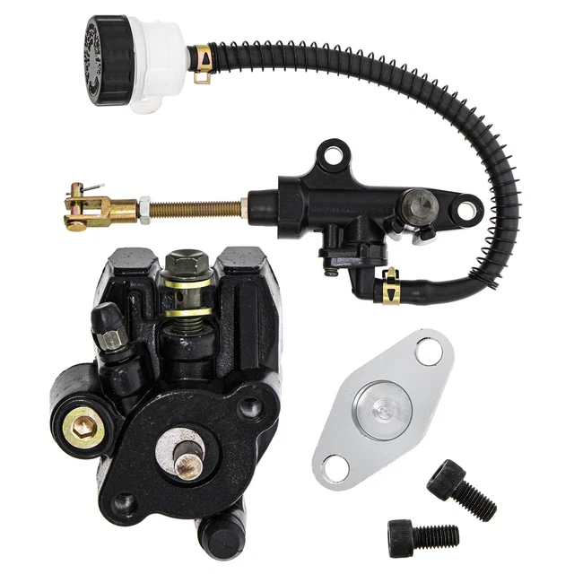 Brake Caliper Kit with Rear Master Cylinder for 1987-2001 Yamaha Warrior 350
