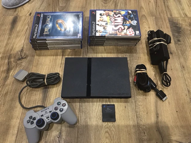 PLAYSTATION 2 SLIM Console Bundle Job lot of Games - Tested Working £59 ...