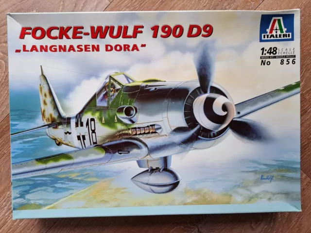 1/48 Italeri 856,Focke-Wulf  190 D9 Langnasen DORA Fw 190D Langnase